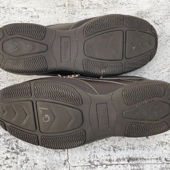 Perry Ellis America Men Shoes Brown Leather Upper Slip On Loafer Size 8.5M - Picture 8 of 8